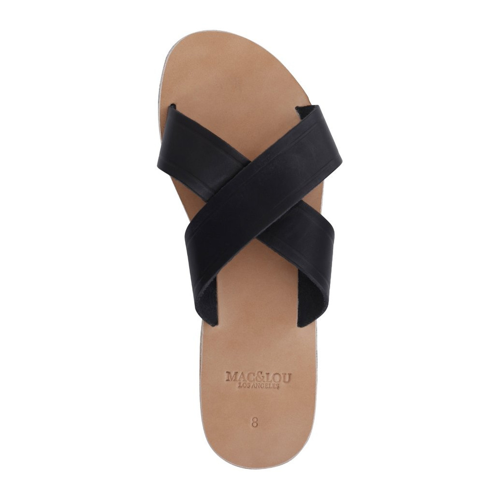 MAC&LOU Greek Leather Sandals 'Melpomene'